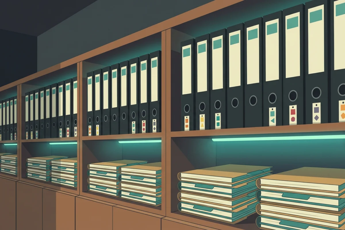 Ordnerstruktur Police und Dokumentenversionen, WebP 1200x800 Pixel